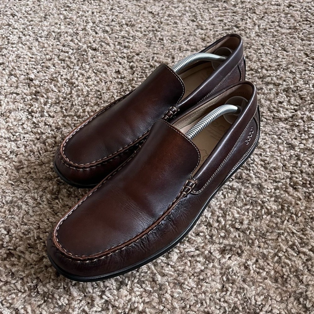 Ecco 590 Slip On Driving Moc Men’s Size 44